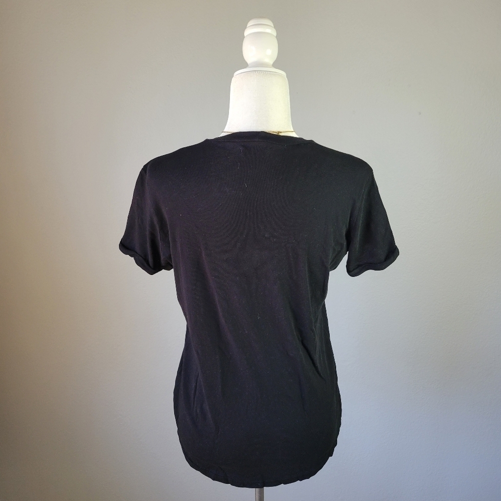 LAUREN MOSHI // Ltd Ed Edda short sleeve gap tooth lips soft vintage feel tee - Picture 10 of 12